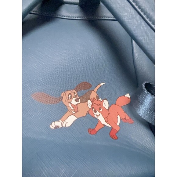 Loungefly Disney Fox And The Hound Mini Backpack Tod Copper Water Play main image 12